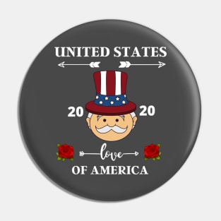 UNITED STATED OF AMERICA Pin