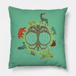 The Eight Clans Pillow