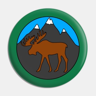 Moose Pin