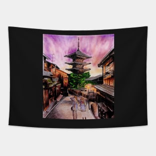 TOJI TEMPLE Tapestry