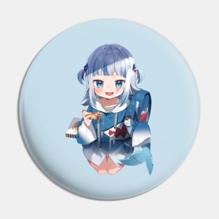 Gawr Gura Hololive Pin