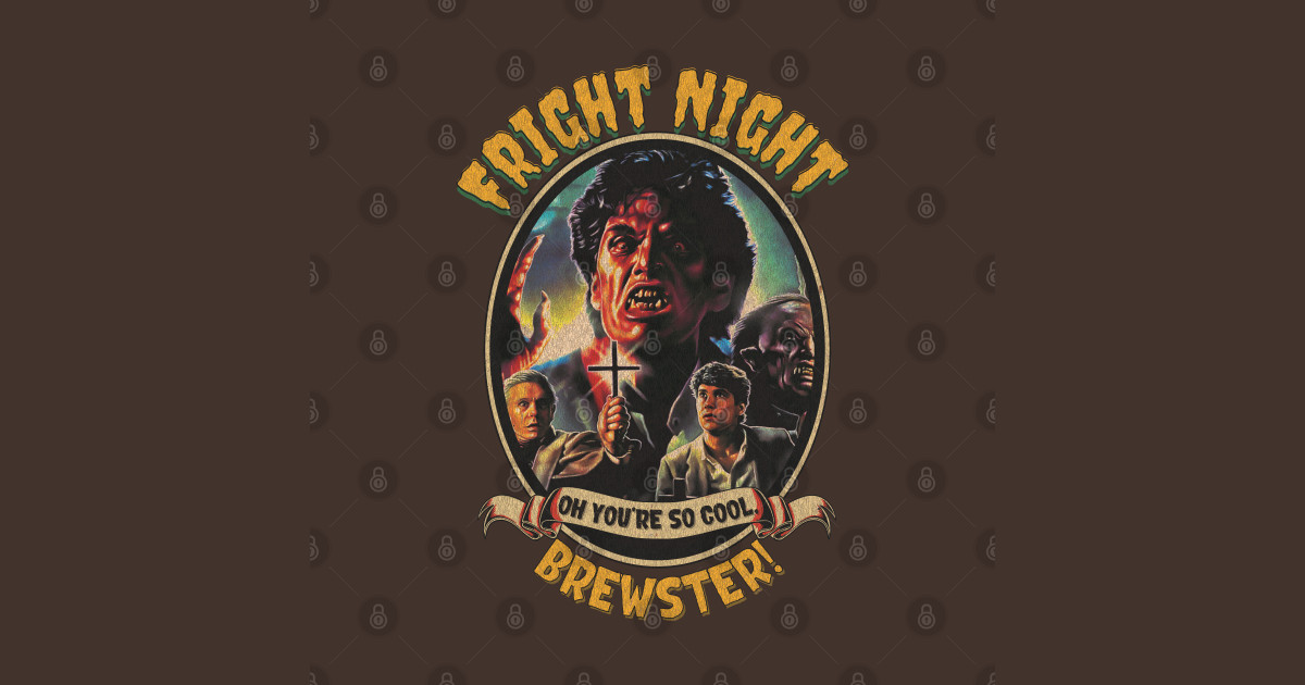 Horror Vampire 1980 II Fright Night TShirt TeePublic