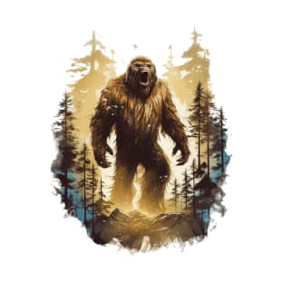 Bigfoot Walking T-Shirt