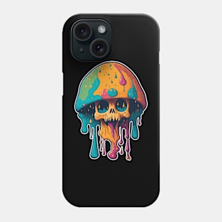 mushroom skull 01 Phone Case