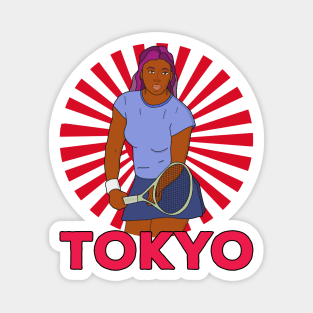 Tennis Tokyo Magnet