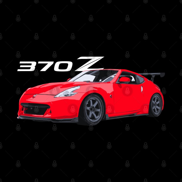 370z Nissan Nismo Red by cowtown_cowboy