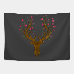 Flor Deer Tapestry