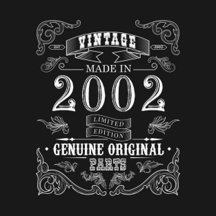 19 Year Old, Limited Edition | Vintage 2002 Birthday Gift T-Shirt