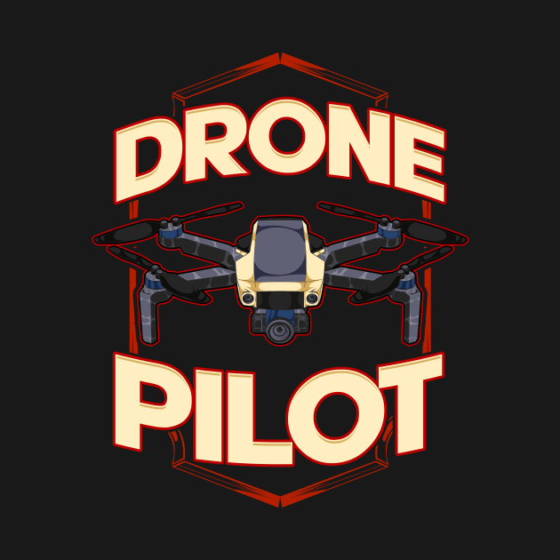 Cute Drone Pilot Funny Drone Obsessed Flying by theperfectpresents