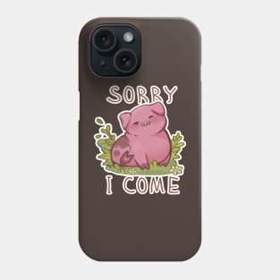 Cute pink pig Phone Case