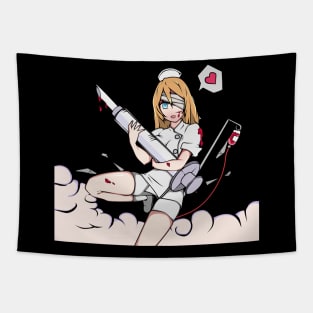 Battle Nurse Tapestry