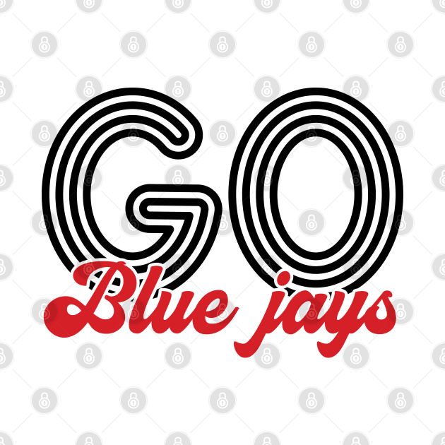 Go Blue Jays - Football by Zedeldesign