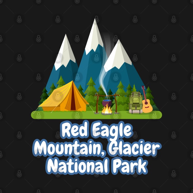 Red Eagle Mountain, Glacier National Park by Canada Cities