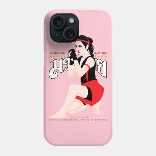 Kick Boxing girl Phone Case