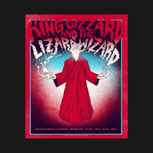 Psychedelia and Reptiles King Gizzard and The Lizard Wizard T-Shirt