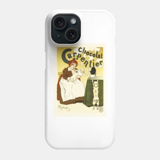 CHOCOLAT CARPENTIER by Henri Gerbault 1897, Les Maitres De L' Affiche Phone Case