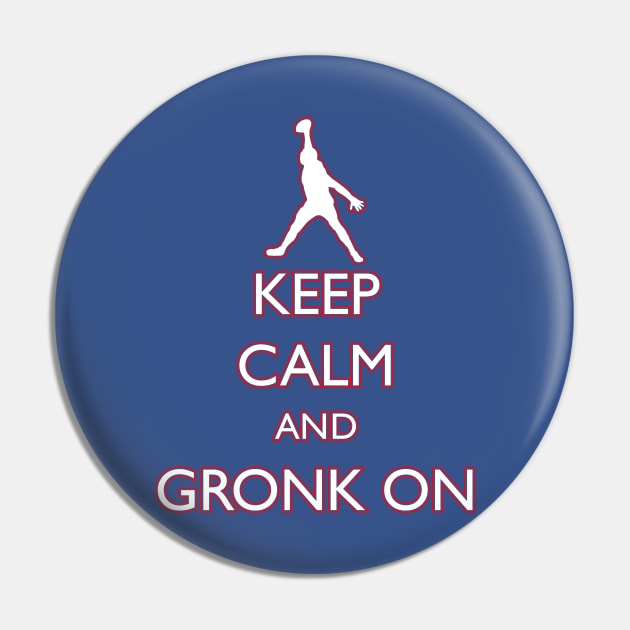 Gronk On Pin by old_school_designs