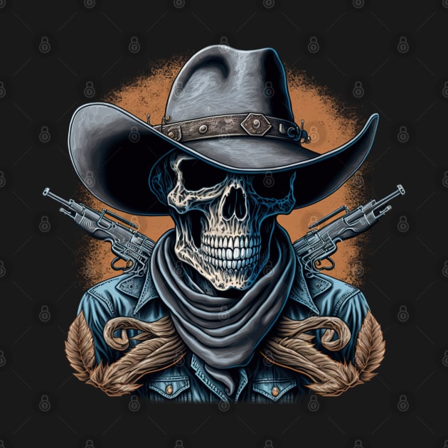 Cowboy Skull by Alekxemko