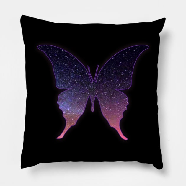 butterfly Pillow by janvimar