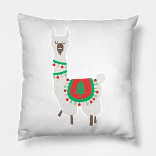 Christmas llama Pillow