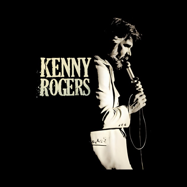 Kenny G Rogers by minimalistix