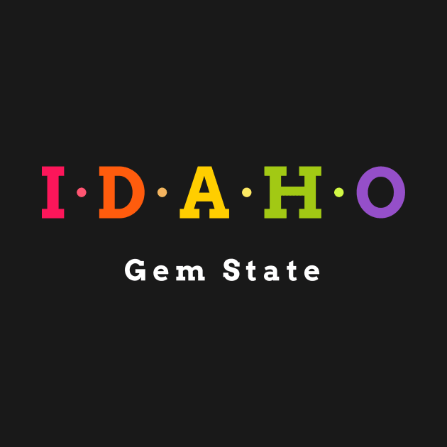 Idaho, USA. Gem State. by Koolstudio