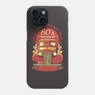 Classic car cartoon Phone Case