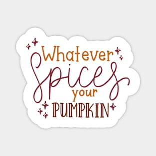 Pumpkin spice Magnet