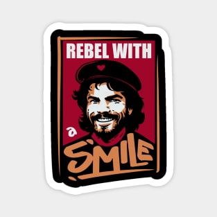 Rebel with a smile Magnet