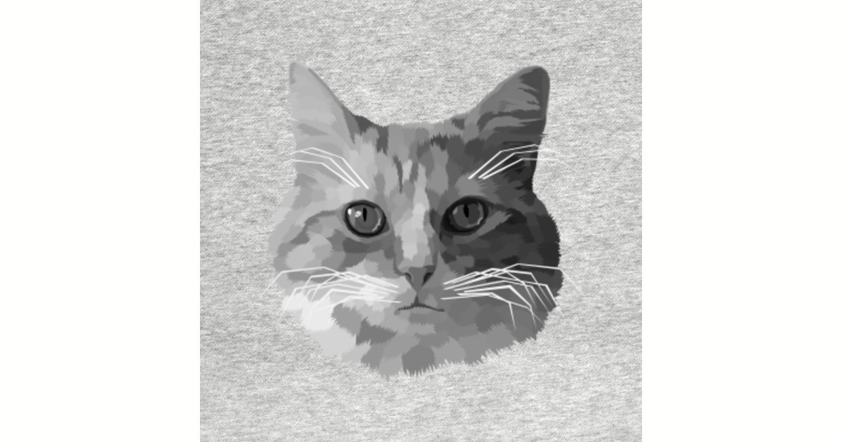 Cute Cat Face Pop Art Portrait Cat Face Art T Shirt Teepublic