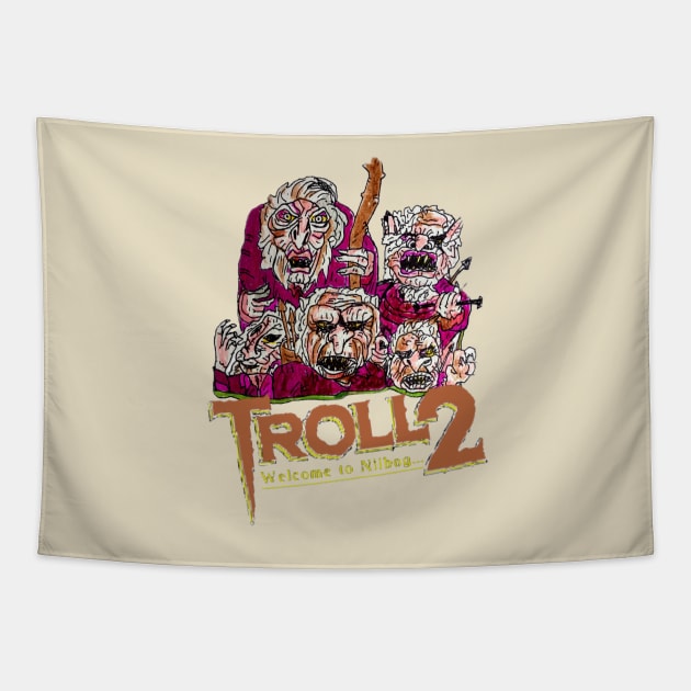 Troll 2 Nilbog Tapestry by MattisMatt83