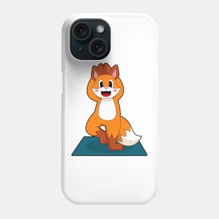 Fox Yoga Meditation Phone Case