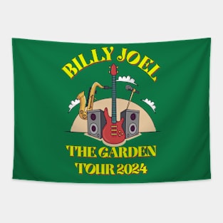 BILLY JOEL THE GARDEN TOUR 2024 YELLOW Tapestry