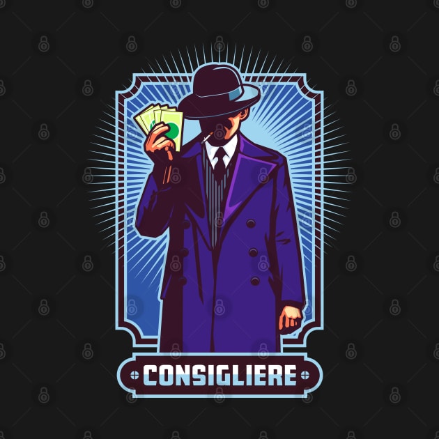 Character Metaphor- Mafia Mobster Consigliere by Vector-Artist