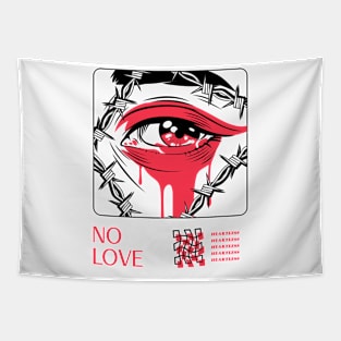 No Love Heartless Tapestry