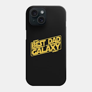 Best dad in the galaxy Phone Case