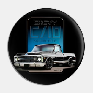 Square Body 1970 Chevy Pin