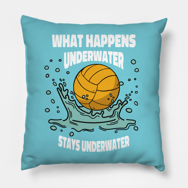 Funny Water Polo Player Ball Cartoon - Water Polo - Pillow | TeePublic Funny Water Polo Player Ball Cartoon - Water Polo - Pillow | TeePublic