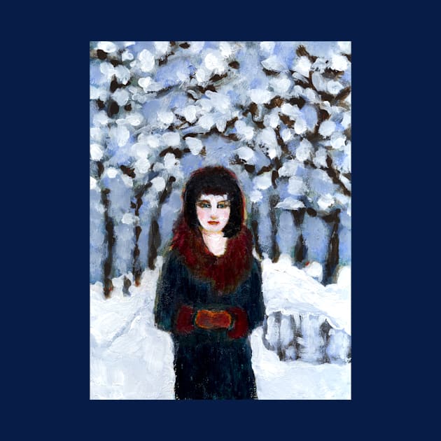 Snow girl by AmyKalish