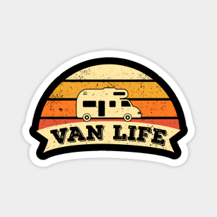 Van Life RV Camping Camper Caravan Motorhome Gift Magnet