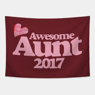 Awesome Aunt 2017 Tapestry