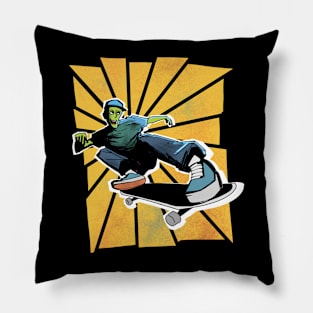 Skate street pop Pillow