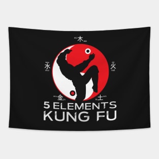 5 Elements Kung Fu Tapestry