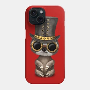 Steampunk Baby Sloth Phone Case