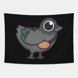 Pidgin with bread bag Tapestry