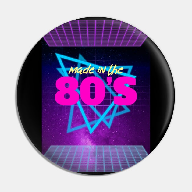 Made in the 80's Pin by WizardingWorld