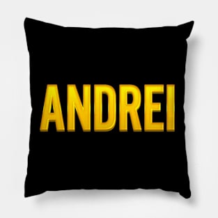 Andrei Name Pillow