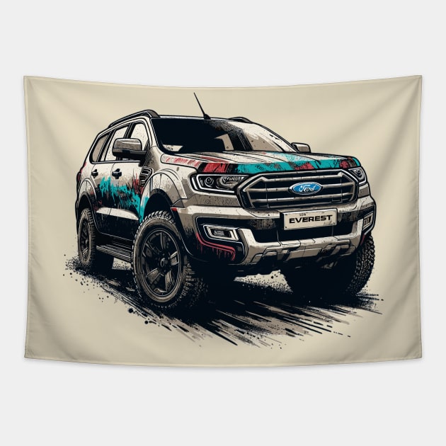 Ford Everest Tapestry by Vehicles-Art