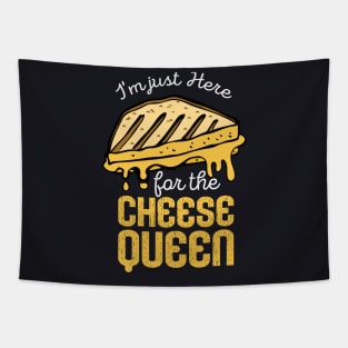 national grilled cheese day funny celebration gift Tapestry