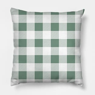 Northeastern farmer pattern green Pillow